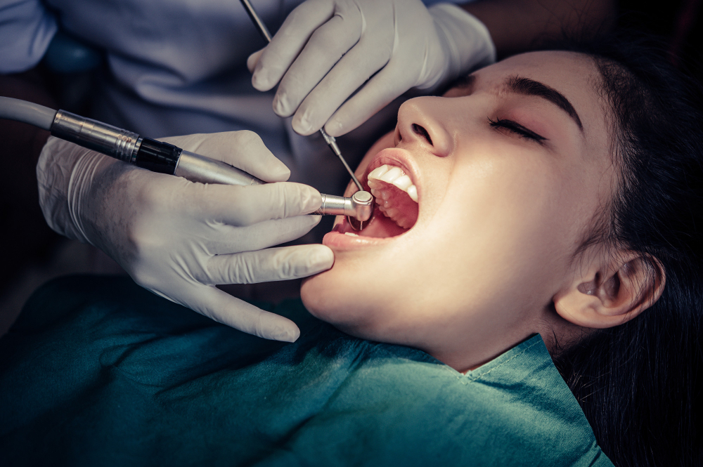 Patient receiving Root Canal Treatment in Ras Al Khaimah